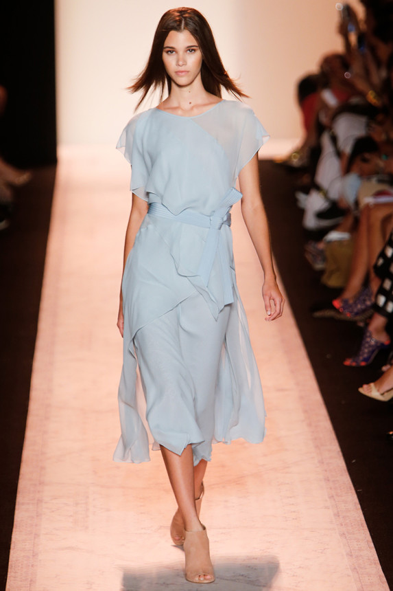 BCBGMaxAzria-SPring-2015-Collection-Pastel-Tiered-Midi-Dress-OnGiselleAvenue