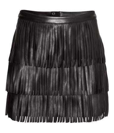 HM-Skirt-With-Fringe-Fall-to-Spring-Trend-Fashion-OnGiselleAve