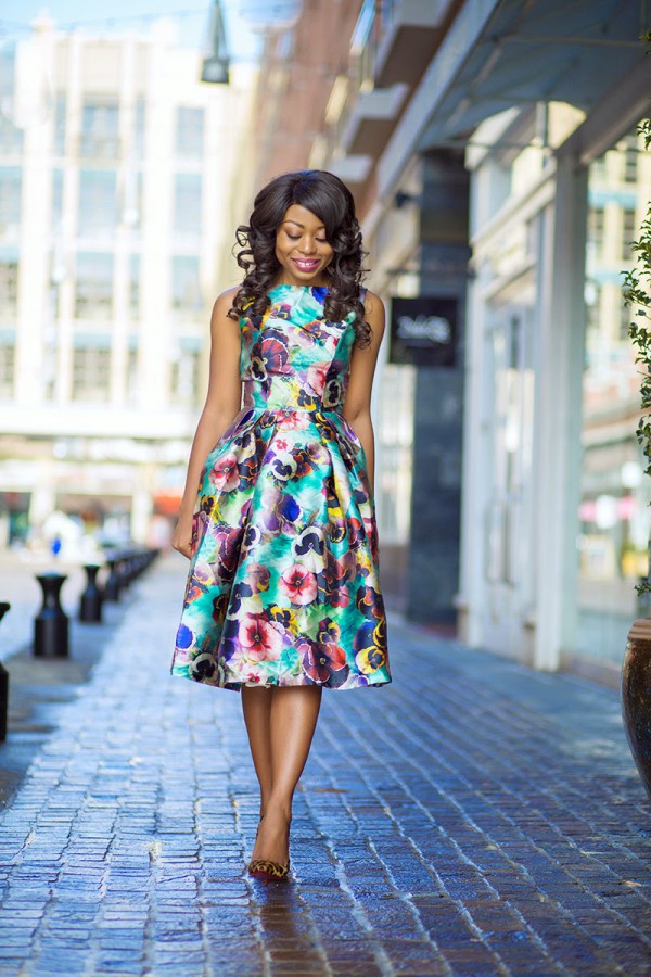 Stella-Jadore-Fashion-Easter-Sunday-Floral-Dress-Leopard-Heels-Fashion-OnGiselleAve