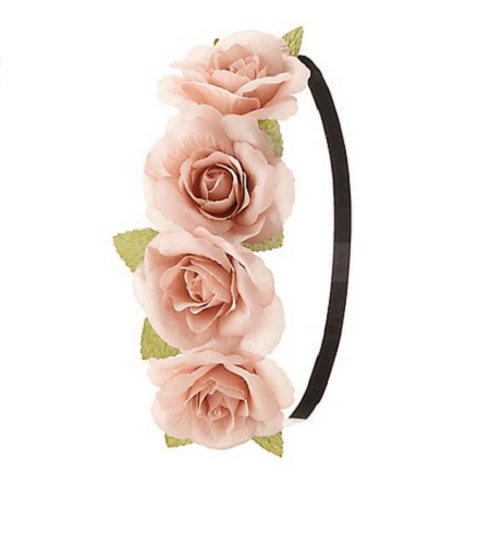 Charlotte-Russe-Flower-Headwrap-Coachella-Fashion-OnGiselleAve