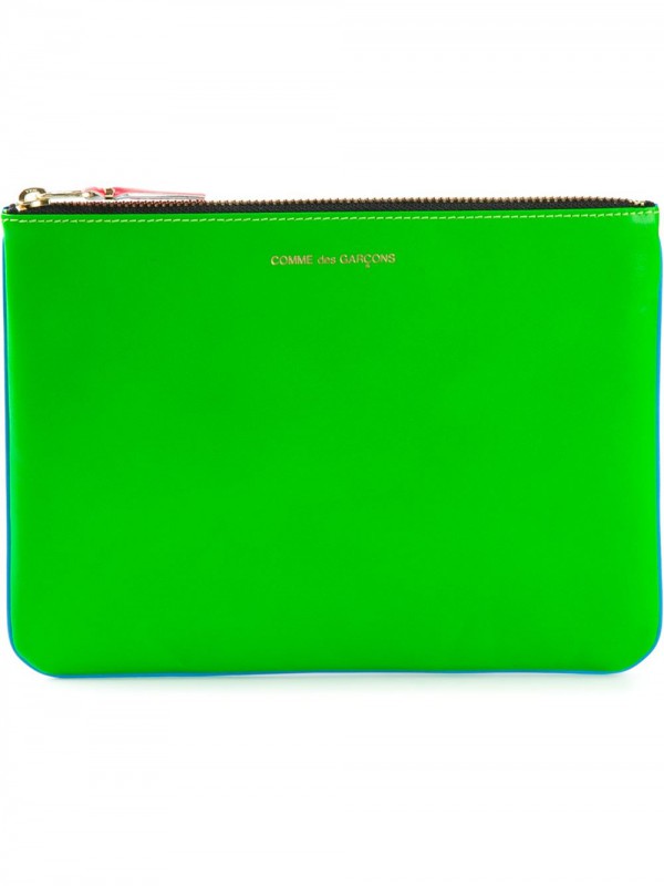 Comme-Des-Garons-Super-Fluo-Wallet-Clutch-Fashion-OnGiselleAve