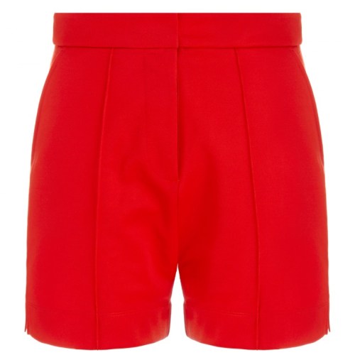 Fiery-Red-Shorts-Fashion-OnGiselleAve