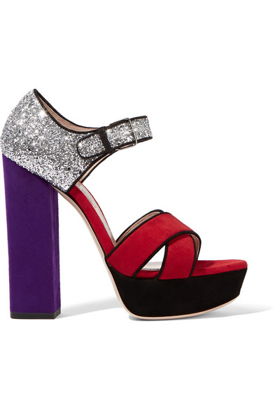 Miu-Miu-Glittered-Suede-Platforms-Fashion-OnGiselleAve